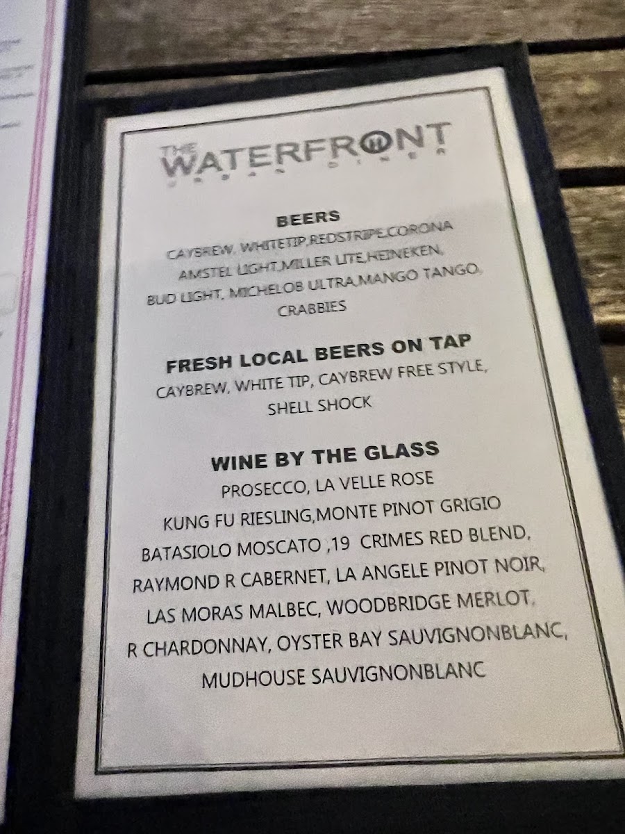 Menu Waterfront Urban Diner-6